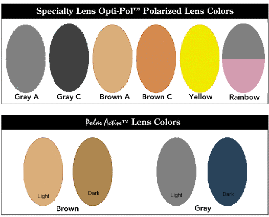 Color Availability Chart