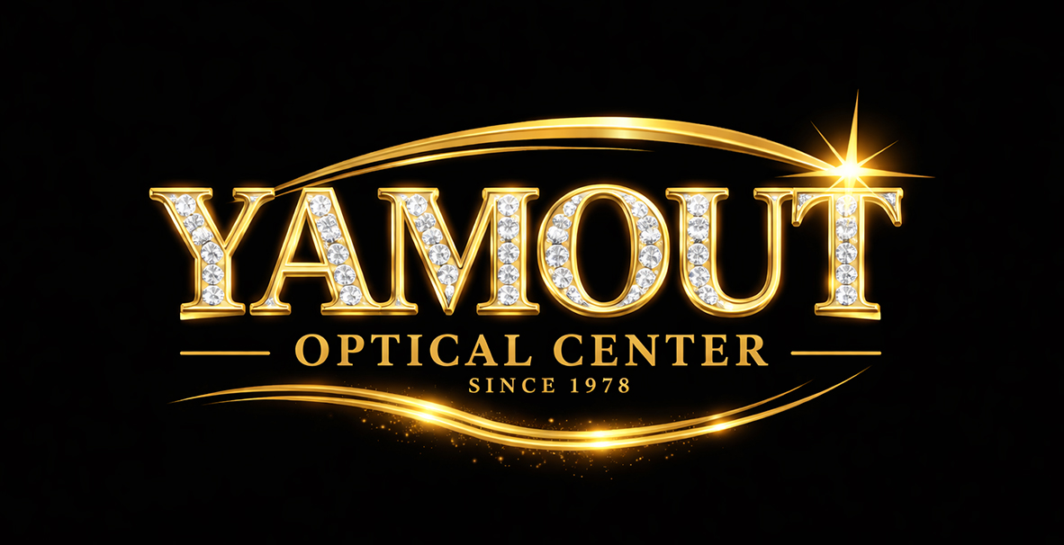 Yamout Optical Center banner since 1978